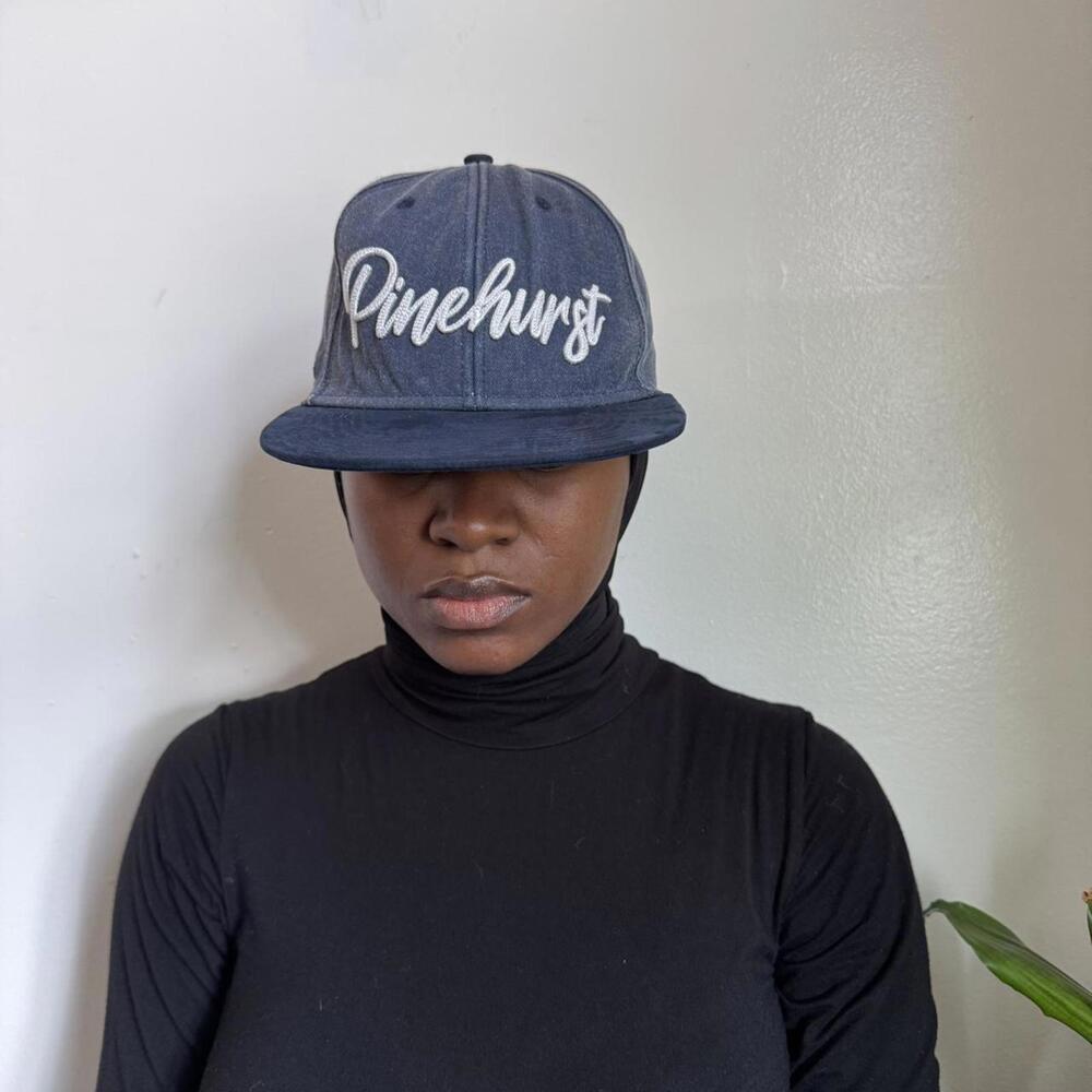 Vintage Navy blue Pinehurst snapback hat‎